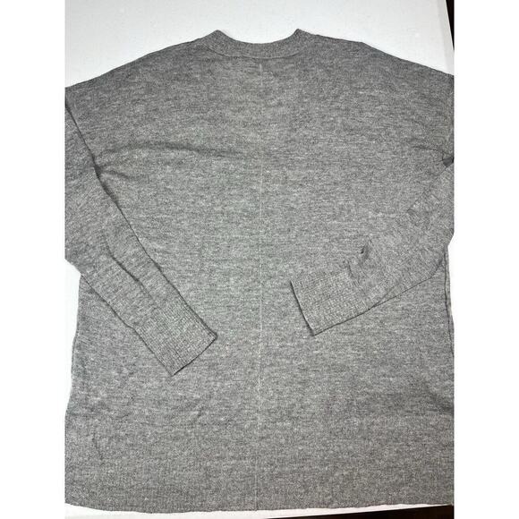 Club Monaco Alpaca Blend V-Neck Casual High Low Long Sleeve Sweater Size M - Picture 7 of 7